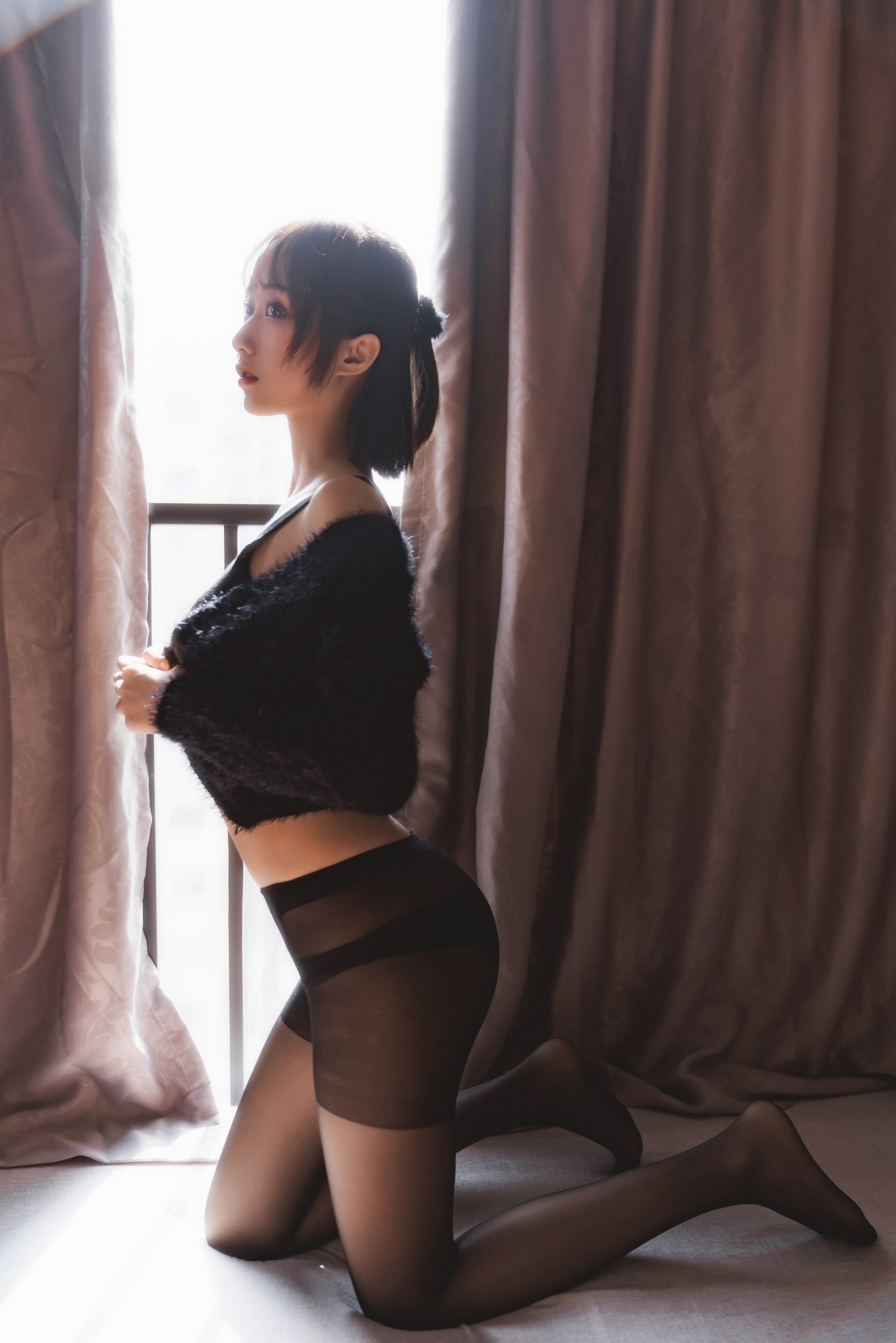 木棉棉 - NO.063 木绵绵OwO 黑丝私房[83P]-XikXak